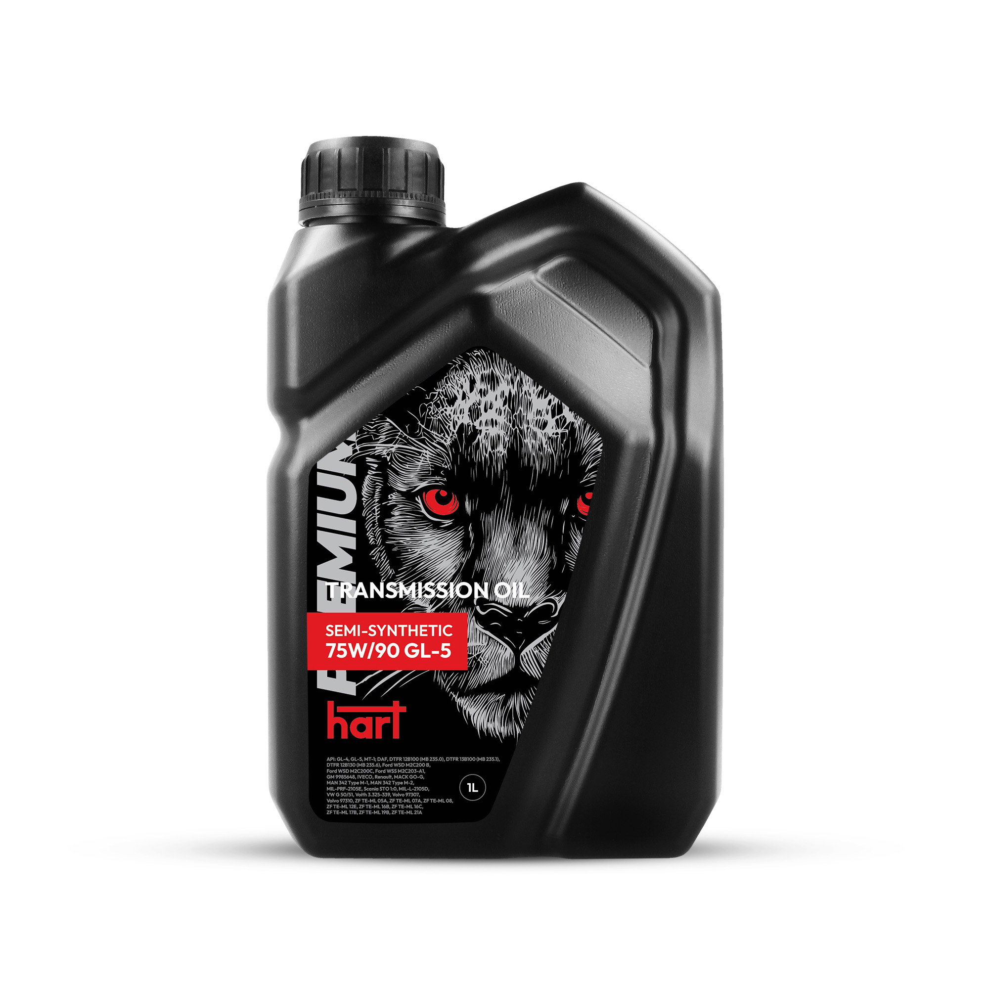 TRANSMIS. OIL.75W/90 HART SEMI GL-5 1L